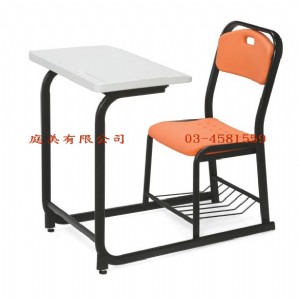 TMPE-108C 單人連結式課桌椅 W61xD94xH